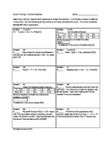 Circuit Training - Building Functions / Using Notation