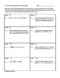 Circuit Training - Derivatives at a Point (Calculus)