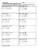 Circuit Training - Derivatives of Logs and Exponents (calculus)