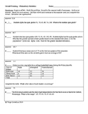 Circuit Training - Elementary Statistics