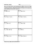 Circuit Training - Factoring