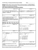 Circuit Training -- The Exponential Function (precal level)