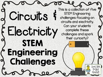 Preview of Circuits and Electricity - STEM Engineering Challenges - Set of 5 Challenges