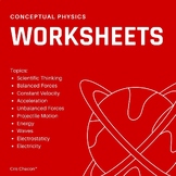 Circular Motion Worksheets