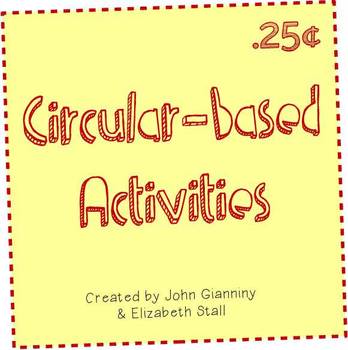 Preview of Circular-based Graphic Organizers