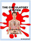 Circulatory System, Activity Packet and Worksheets