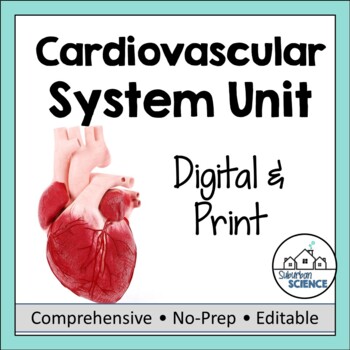 Circulatory System or Cardiovascular System Unit by Suburban Science