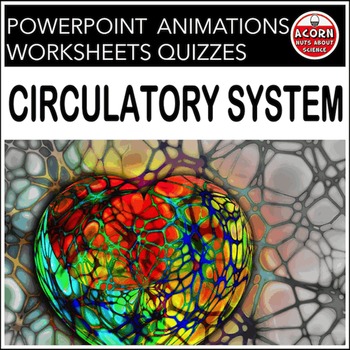 Preview of Circulatory System Powerpoint and Worksheets