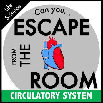 Preview of Circulatory System Science Escape Room