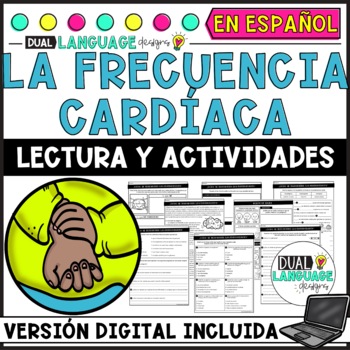 Preview of Circulatory System Spanish Reading Comprehension | frecuencia cardíaca