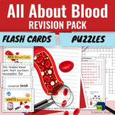 Circulatory System (The Blood) Revision Flash Cards & Puzzles
