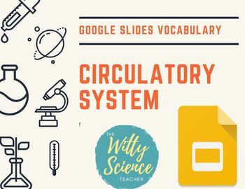 Preview of Circulatory System Vocabulary Slides