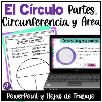 Preview of Círculo - Sus partes, circunferencia y área