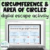 Circumference and Area of Circles Self-Checking Digital Es