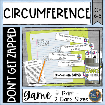 Circumference Games Worksheets Teachers Pay Teachers