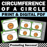 Circumference of a Circle Activity Pi Day Math Activities 