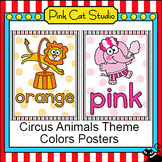 Circus Theme Editable Color Posters - Carnival Classroom Decor