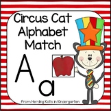 Circus Cat Alphabet Match