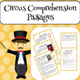 Circus Comprehension Passages and Questions (Gr. 3-5)