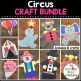 Circus Craft Bundle | Circus Activities | Clown | Elephant