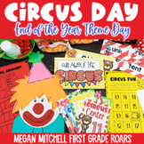 Circus Day End of the Year Theme Day Activities
