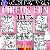 Circus Fun Magic Show Coloring Pages & Writing Paper Activ