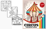 Circus Spectacular Coloring pages : A Colorful Adventure f