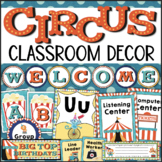 Circus Theme Classroom Decor Bundle Bulletin Board Room Tr