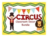 Circus Themed Classroom Decor Bundle