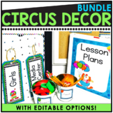 Circus Theme Class Decor - Bright Colorful Carnival Classr