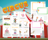Circus and Carnival Fact Cards with Journaling Pages