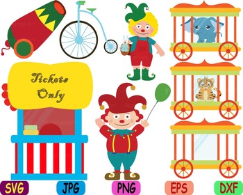 candy circus clipart images