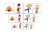 Circus Themed Size Sorting Printable Preschool and Daycare