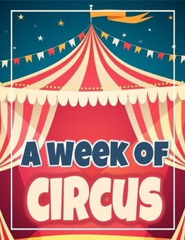 Preview of Circus week- Pre k/Kindergarten distance learning pack