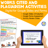 Works Cited, Copyright and Plagiarism Digital Activities f