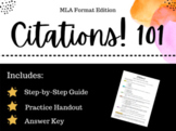 Citations! 101 | MLA format | Mini-lesson | Research Essays