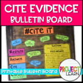 Cite Evidence RACE Bulletin Board Kit