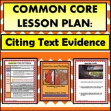 Citing Evidence from a Text