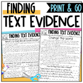 Citing Evidence from the Text | Test Prep for Answering Te