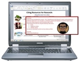 Writing/Technology: Citing Resources for Research