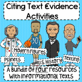 Citing Text Evidence Bundle!