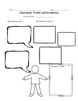 Citing Textual Evidence Graphic Organizers - Common Core Aligned