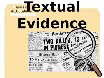 authors point of view textual evidence definition