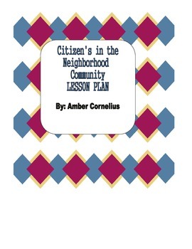 Preview of Citizens in the neighborhood community