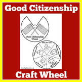Citizenship Good Citizen Worksheet Kindergarten 1st 2nd 3r