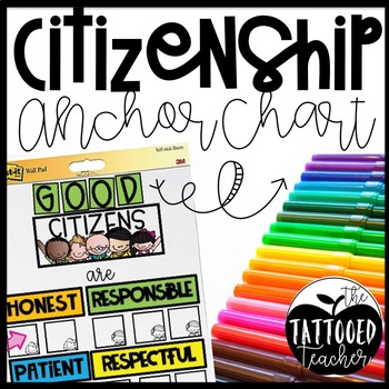 Preview of Citizenship Anchor Chart