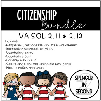 Preview of Citizenship Bundle VA SOL 2.11 and 2.12