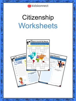 Preview of Citizenship Facts and Worksheets