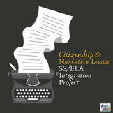 Citizenship Narrative Writing Lesson Plan Social Studies/E