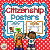 Citizenship Vocabulary Word Posters